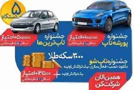 اسامی برندگان قرعه کشی اپلیکیشن تاپ 21 مرداد ماه 96