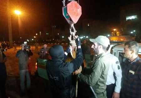 کلیپ اعدام قاتل آتنا اصلانی