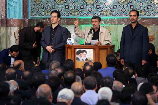 سخنرانی احمدی نژاد در مشهد امروز 