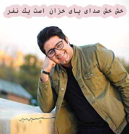 خش خش صدای پای خزان است یک نفر