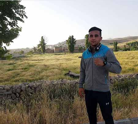 عکس نوید تکلو بوکسور کرمانشاهی